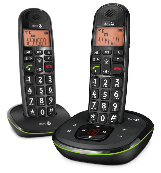 EAN 7322460056902 - Doro PhoneEasy 105wr duo Identificador de llamadas Negro imagen 1