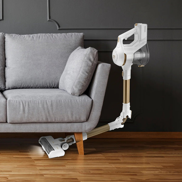 EAN 8422160059858 - Ufesa U3 Digital Pet Aspiradora escoba 2 en 1 Batería Secar Sin bolsa 0,8 L Oro, Blanco 2,2 Ah imagen 7