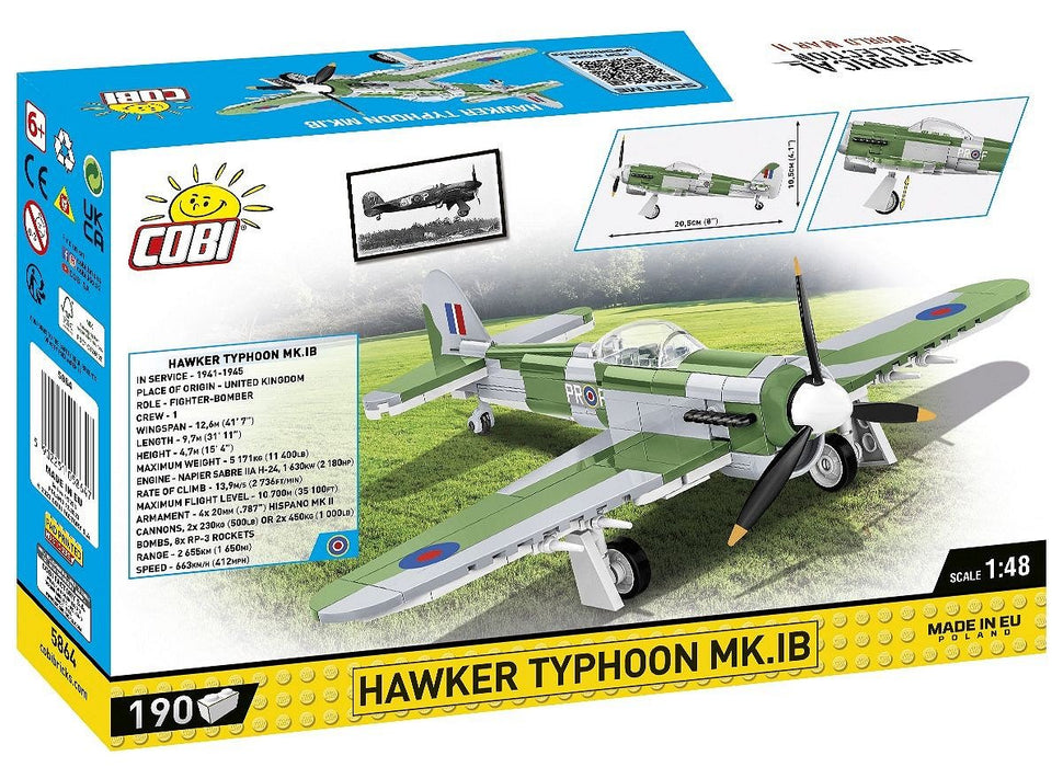 EAN 5902251058647 - COBI Hawker Typhoon Mk.1B imagen 8