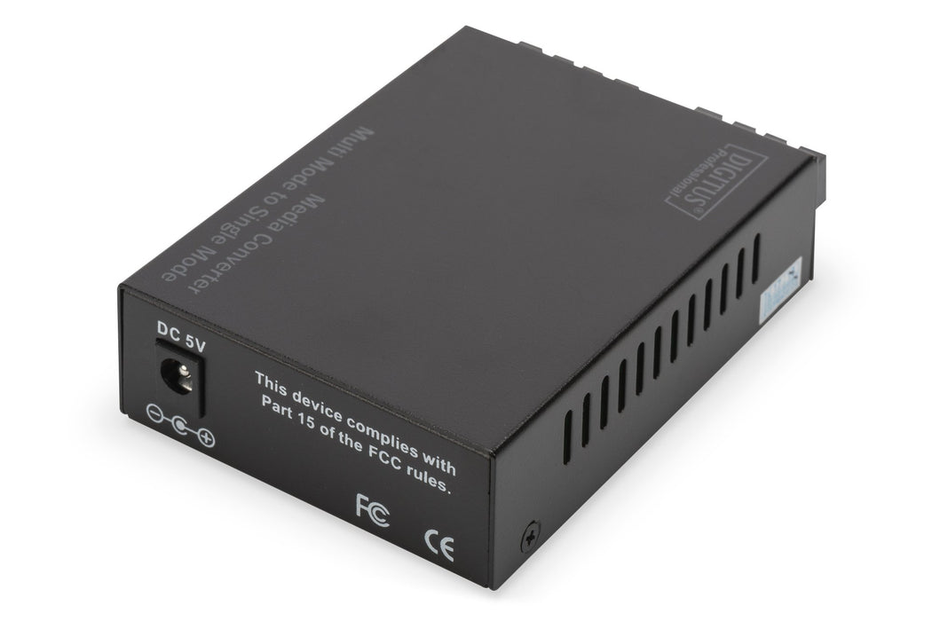 EAN 4016032445746 - Digitus DN-82124 convertidor de medio 1000 Mbit/s 1310 nm Monomodo, Multimodo Negro imagen 4