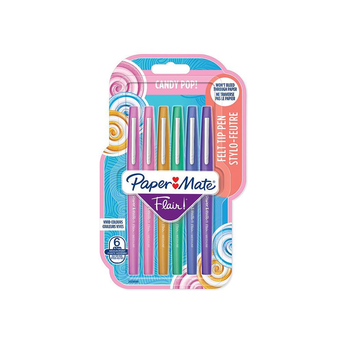 EAN 3026980288990 - Papermate Flair rotulador Medio Multicolor 6 pieza(s) imagen 1