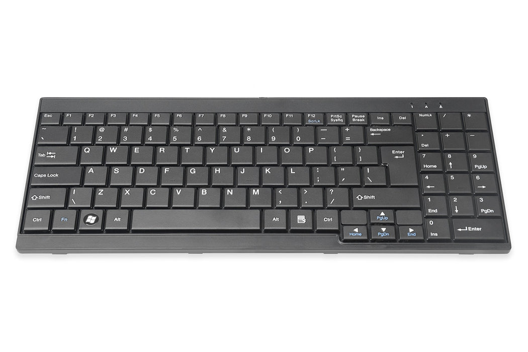 EAN 4016032356387 - Digitus DS-72000US teclado USB QWERTY Inglés de EE. UU. Negro imagen 1