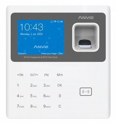 EAN 855686705523 - Anviz W1 PRO Lector inteligente de control de acceso Blanco imagen 1