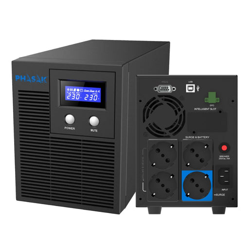 EAN 5605922009206 - Phasak Protekt Torre sistema de alimentación ininterrumpida (UPS) Línea interactiva 1,06 kVA 700 W 4 sali imagen 1