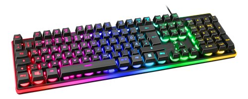 EAN 7333048043955 - Deltaco GAM-021-RGB-DE teclado Juego USB QWERTZ Alemán Negro imagen 1