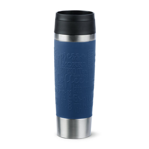 EAN 4009049544984 - EMSA Travel Mug Classic N2022100 taza de viaje 500 ml Negro, Azul, Acero inoxidable Acero inoxidable imagen 1