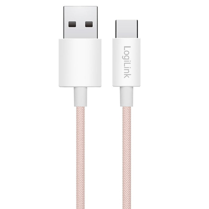 EAN 4052792077827 - LogiLink CU0324 cable USB USB 2.0 1 m USB A USB C Rosa imagen 2
