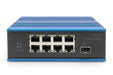 EAN 4016032485476 - Digitus DN-651132 switch No administrado Fast Ethernet (10/100) Negro, Azul imagen 3