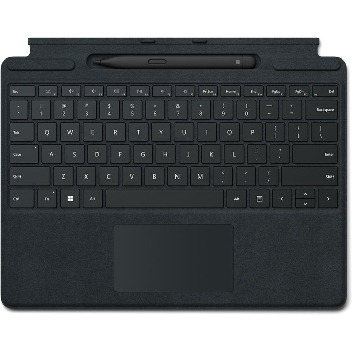 EAN 889842775662 - Microsoft Signature with Slim Pen 2 QWERTZ Alemán Microsoft Cover port Negro imagen 1