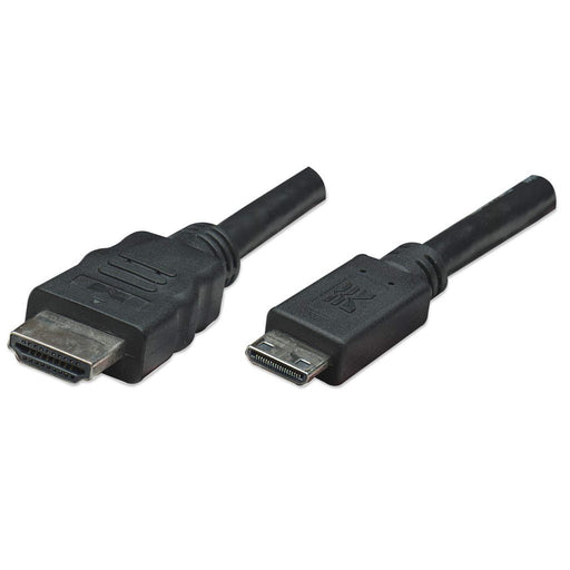 EAN 0766623304955 - Manhattan 304955 cable HDMI 1,8 m HDMI tipo A (Estándar) HDMI Type C (Mini) Negro imagen 1
