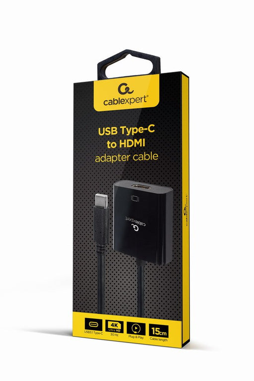 EAN 8716309124089 - Gembird A-CM-HDMIF-03 Adaptador gráfico USB 3840 x 2160 Pixeles Negro imagen 1