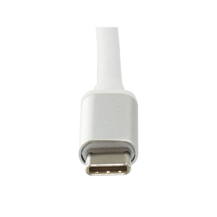 Adaptador Usb-C 3.0 A Gigabit Ethernet Rj45 Level One Blanco Usb-0402