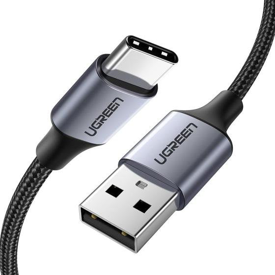 EAN 6957303861262 - Ugreen 60126 cable USB 1 m USB C USB A Negro, Gris imagen 1