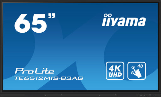 EAN 4948570123698 - iiyama TE6512MIS-B3AG pantalla de señalización Diseño de quiosco 165,1 cm (65") LCD Wifi 400 cd / m² 4K U imagen 1