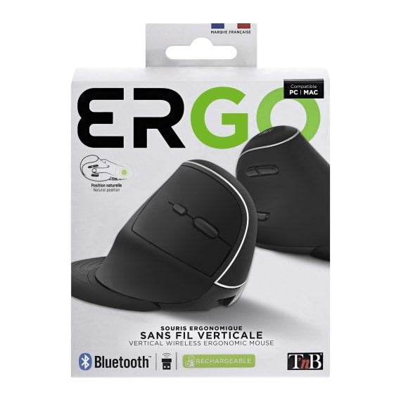 EAN 3303170113974 - T'nB MWERGOVPRO ratón mano derecha Bluetooth + USB Type-A 3600 DPI imagen 6