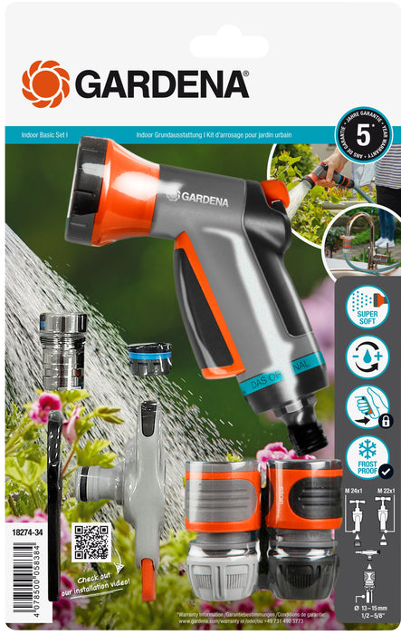 EAN 4066407021563 - Gardena 18274-20 pistola de pulverización de agua o boquilla Pistola pulverizadora de agua para jardín Ne imagen 1