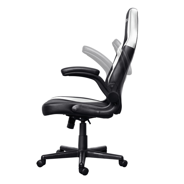 EAN 8713439251302 - Trust GXT 703W RIYE Silla para videojuegos universal Negro, Blanco imagen 4
