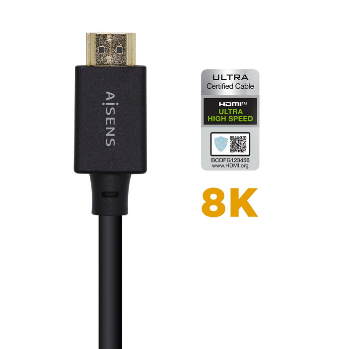 EAN 8436574704563 - AISENS A150-0420 cable HDMI 0,5 m HDMI tipo A (Estándar) imagen 3
