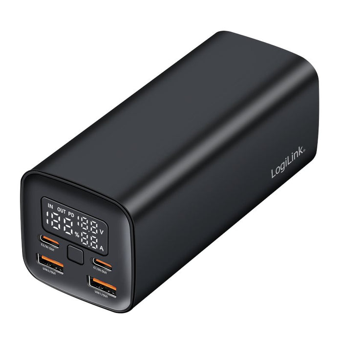 EAN 4052792076301 - LogiLink PA0350 batería externa Polímero de litio 20000 mAh Negro imagen 1