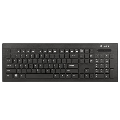 EAN 8435430608007 - NGS Dragonfly Kit, QWERTY, ES teclado Ratón incluido Universal RF inalámbrico Negro imagen 2