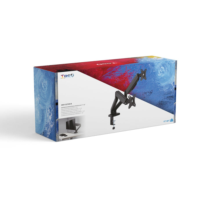 EAN 8433281013711 - TooQ DB5132TNR-B soporte para monitor 81,3 cm (32") Escritorio imagen 4
