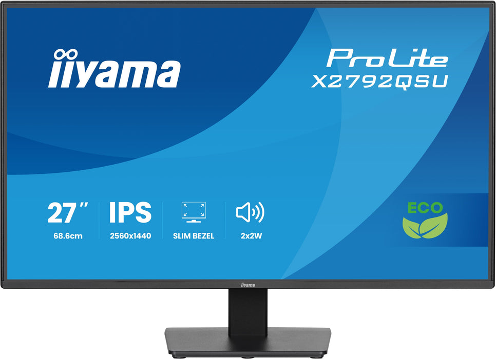 EAN 4948570126170 - iiyama ProLite X2792QSU-B1 pantalla para PC 68,6 cm (27") 2560 x 1440 Pixeles Quad HD Negro imagen 3