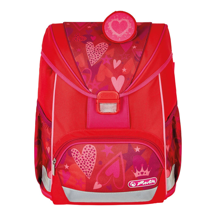 EAN 4008110284392 - Herlitz UltraLight Plus Sweet Hearts juego de mochila escolar Chica Poliéster Rojo imagen 16