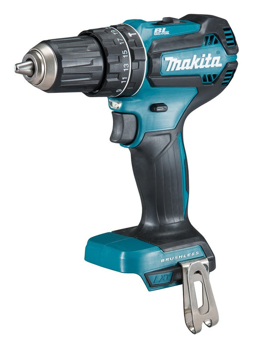 EAN 0088381866156 - Makita DHP485Z taladro Sin llave 1,1 kg Negro, Azul imagen 1