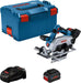 EAN 4059952648422 - Bosch GKS 18V-57-2 L PROFESSIONAL 16,5 cm Negro, Azul, Plata 5000 RPM imagen 1