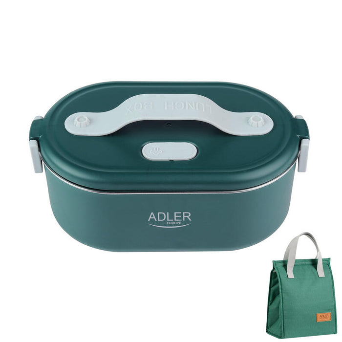 Adler Ad 4522 Electric Lunch Box With Thermal Bag, Green