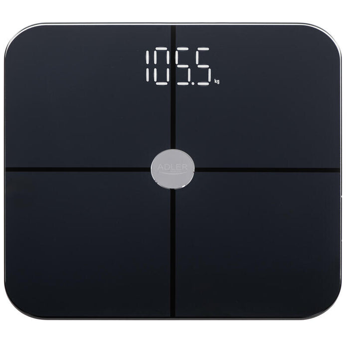 Adler Ad 8187 Negro Smart Bathroom Scale, Black