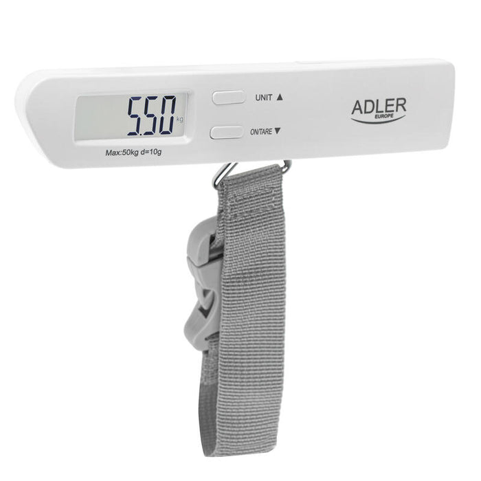 Adler Ad 8191 Travel Luggage Scale, Gey