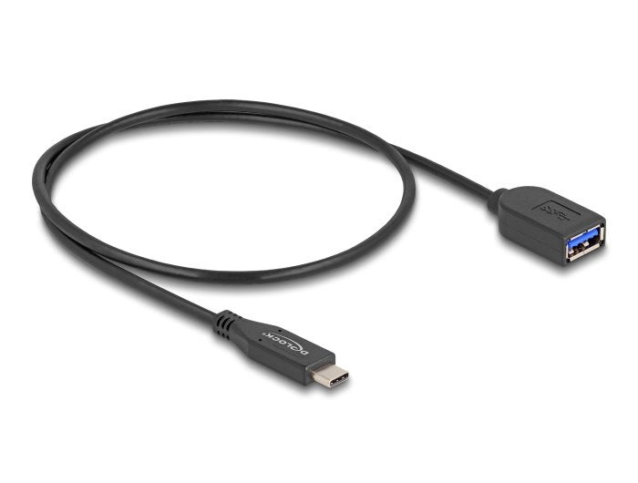 EAN 4043619605682 - DeLOCK 60568 cable USB USB 3.2 Gen 2 (3.1 Gen 2) 0,5 m USB C USB A Negro imagen 2