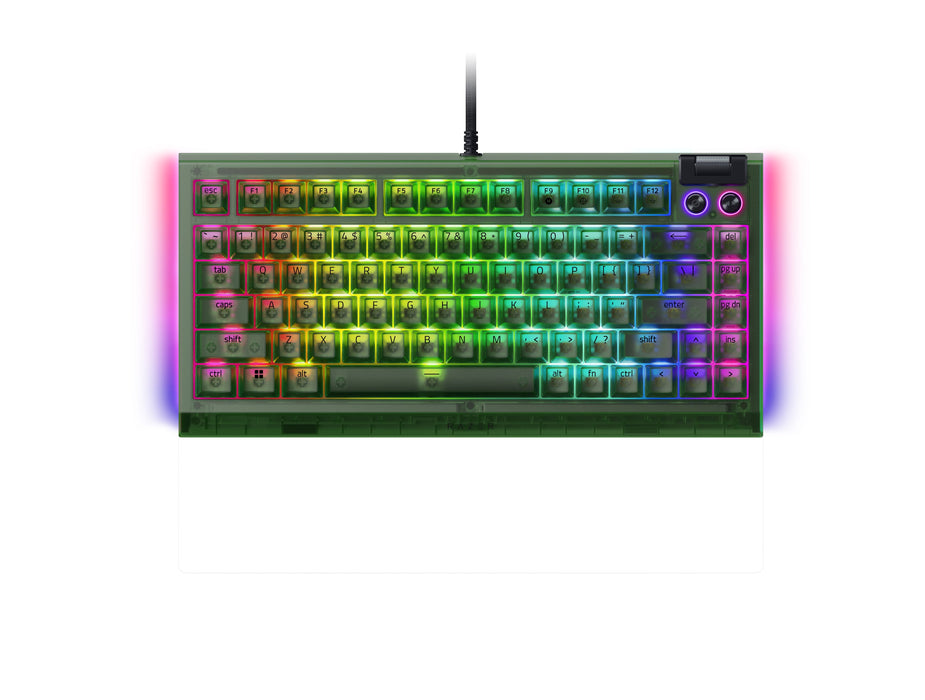 EAN 8887910072783 - Razer BlackWidow V4 75% teclado Juego USB QWERTY Inglés de EE. UU. Negro imagen 5