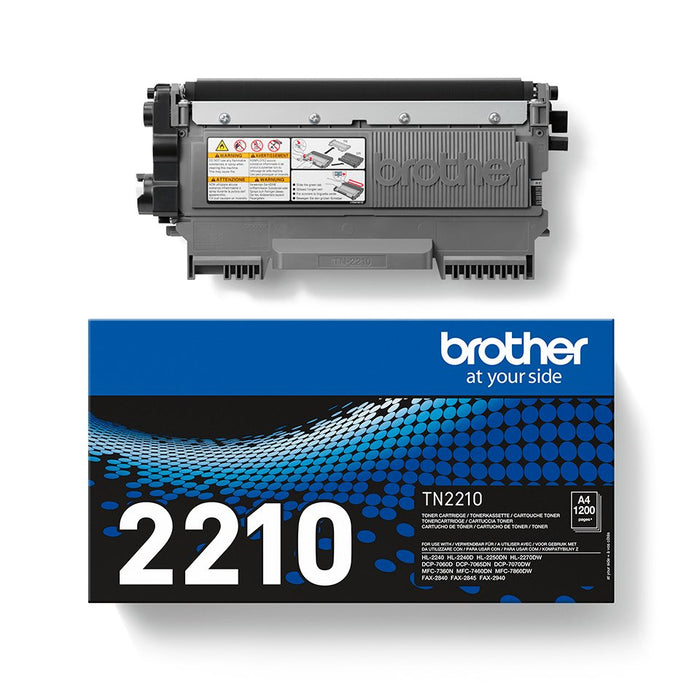 EAN 4977766682800 - Brother TN-2210 cartucho de tóner 1 pieza(s) Original Negro imagen 3