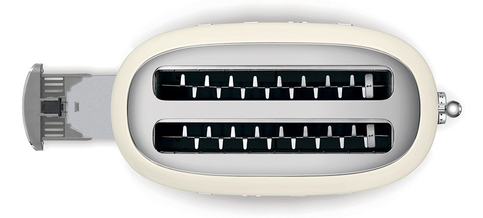 EAN 8017709190712 - Smeg TSF02CREU tostadora 6 4 rebanada(s) 1500 W Crema de color imagen 5