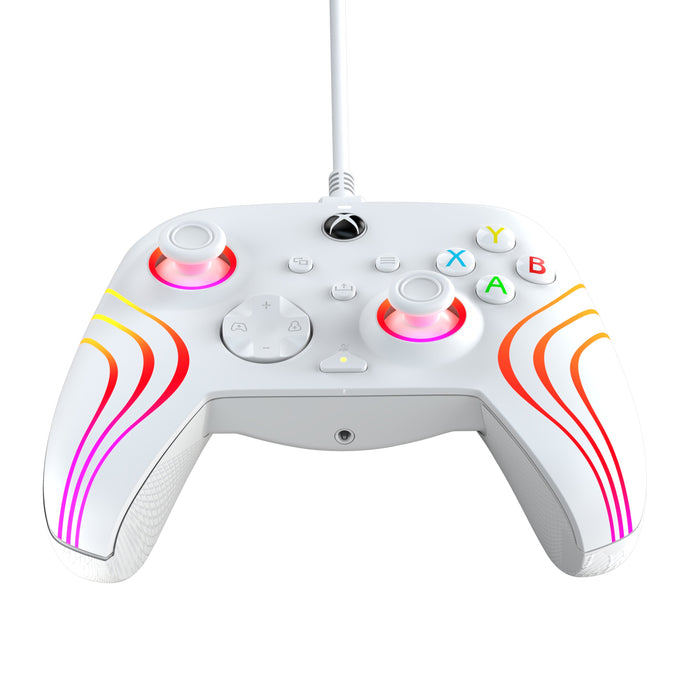 EAN 0708056070250 - PDP Afterglow Wave Blanco USB Gamepad Analógico/Digital PC, Xbox Series S, Xbox Series X imagen 5