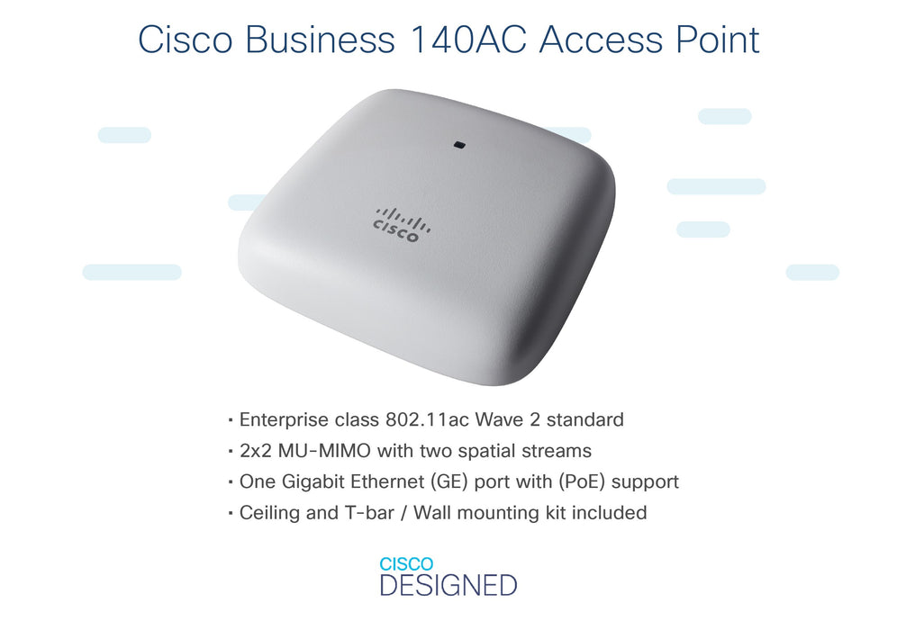 EAN 0889728279628 - Cisco CBW140AC 867 Mbit/s Blanco Energía sobre Ethernet (PoE) imagen 4