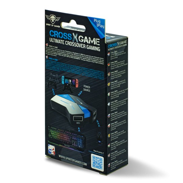EAN 3700104441286 - Spirit of Gamer SOG-CONV1 hub de interfaz USB 3.2 Gen 1 (3.1 Gen 1) Type-A imagen 3