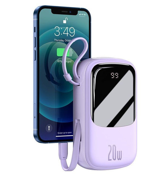 EAN 6953156206410 - Baseus Qpow 20000 mAh Violeta imagen 6