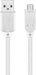 EAN 4040849961939 - Goobay 96193 cable USB USB 2.0 1 m USB A Micro-USB B Blanco imagen 1