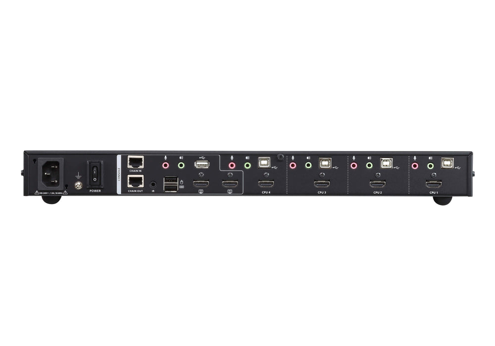 EAN 4719264647505 - ATEN CM1284 interruptor KVM Montaje en rack Negro imagen 2