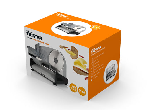 EAN 8713016020994 - Tristar EM-2099 rebanadora Eléctrico 150 W Negro, Plata imagen 2