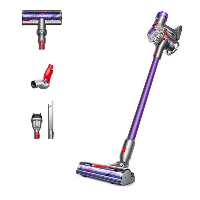 EAN 5025155070932 - Dyson V8 Origin Aspiradora escoba 2 en 1 Batería Secar Sin bolsa 425 W Púrpura, Plata imagen 1