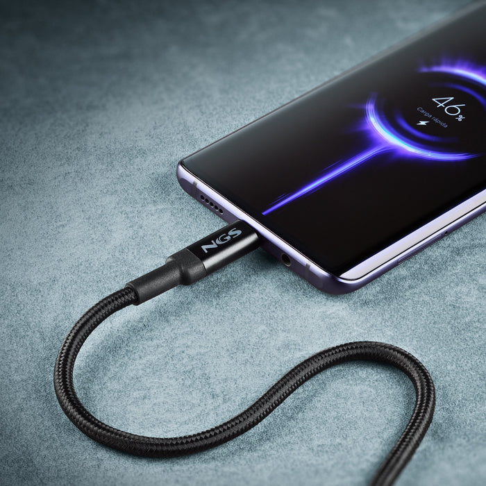 EAN 8435430625585 - NGS KNOT 100W-2 cable USB USB 2.0 2 m USB C Negro imagen 7