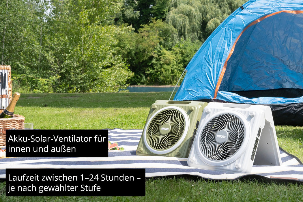 EAN 4011689865176 - Unold Solarventilator Camping 86517 Gris 20 cm Ventilador de mano imagen 5