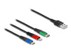 EAN 4043619901562 - DeLOCK 90156 cable USB USB 2.0 2 m USB A Micro-USB B/Lightning/Apple 30-pin Negro, Azul, Verde, Rojo imagen 2