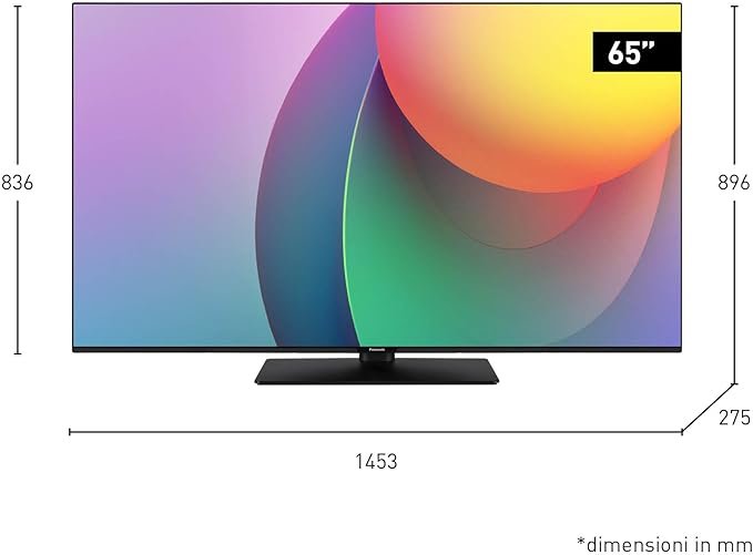 EAN 5025232965175 - Panasonic TB-65W60AEZ Televisor 165,1 cm (65") 4K Ultra HD Smart TV Wifi Negro imagen 2