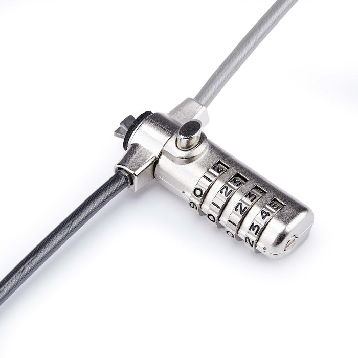 EAN 0065030900706 - StarTech.com SSTDC4D-LAPTOP-LOCK cable antirrobo Negro, Plata 2 m imagen 4