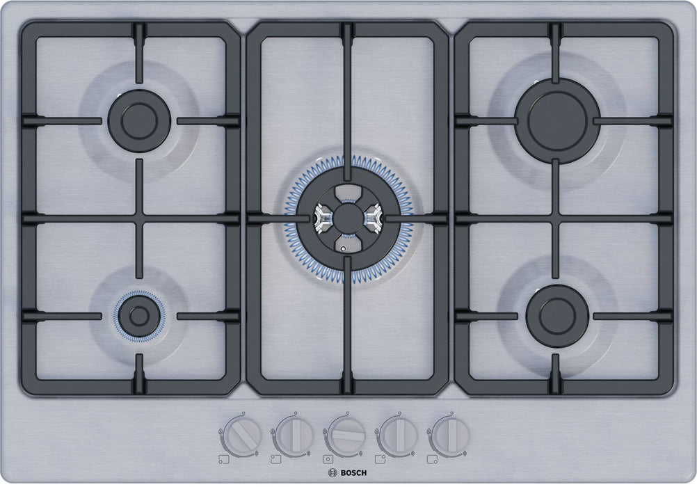 EAN 4242005473670 - Bosch Serie 4 PGQ7B5K90 hobs Acero inoxidable Integrado 75 cm Encimera de gas 5 zona(s) imagen 1